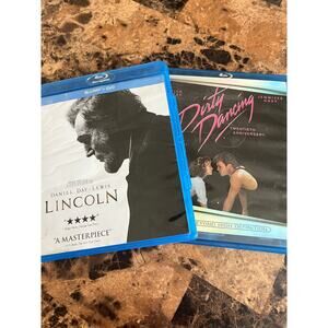 Two Pack DVD Lot 
Special addition Dirty Dancing and Lincoln